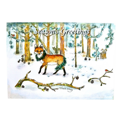 Christmas Card - 'Pride of the Pine Wood'