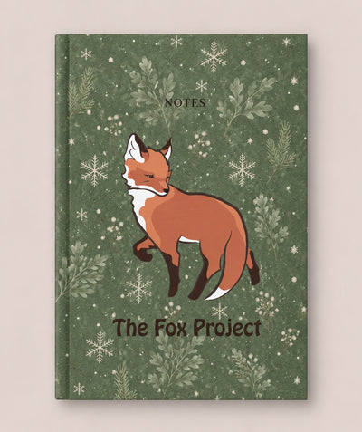 The Fox Project Lined Notebook