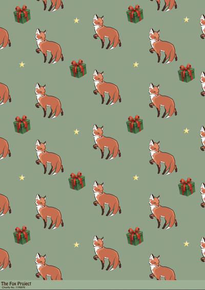 The Fox Project Christmas Wrapping Paper