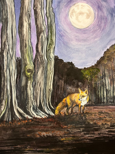 Original Watercolour Painting: Moonlit Watch - by Catherine O’Donnell