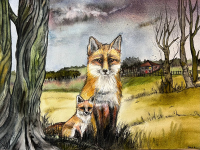 Original Watercolour Painting: Mother - by Catherine O'Donnell