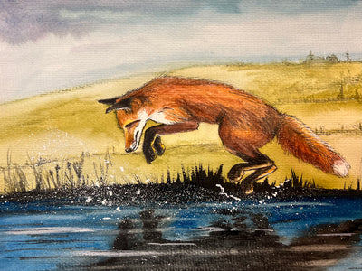 Golden Leap:  Original by Catherine O’Donnell
