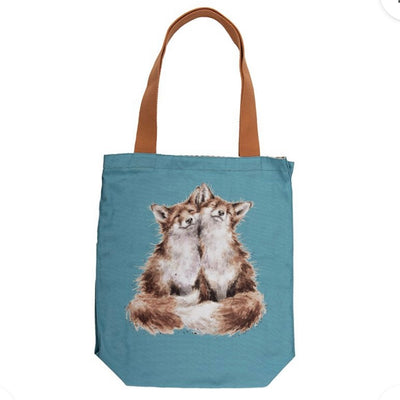 Fox canvas bag - Contentment