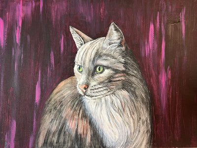 'Velvet Gaze' - Original piece by Catherine O'Donnell