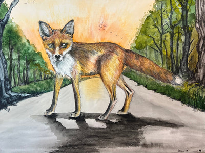 'Amber Sky' - Original piece by Catherine 0'Donnell