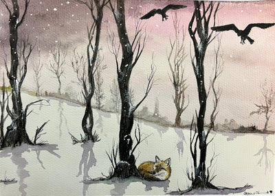 Original Painting 'Echoes of Winter' - by Catherine O'Donnell