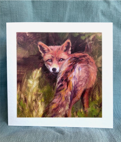 Fox Card - A Backward Glance