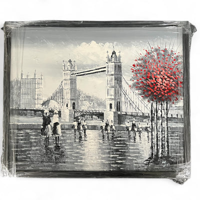 Original Oil Painting on Canvas: Tower Bridge