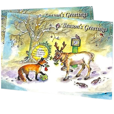 Fox Christmas Cards ‘Blind Date’
