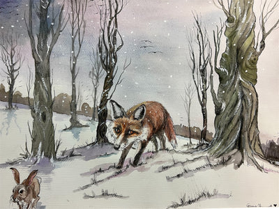 Original Painting 'The Silent Approach' - by Catherine O'Donnell