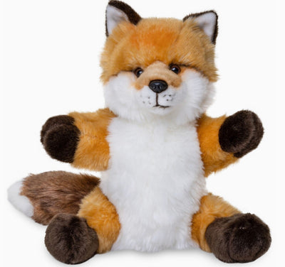 Red Fox Hand Puppet - Height 28cm